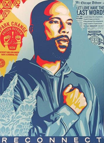 Shepard Fairey (OBEY) (1970) - Reconnect - Common