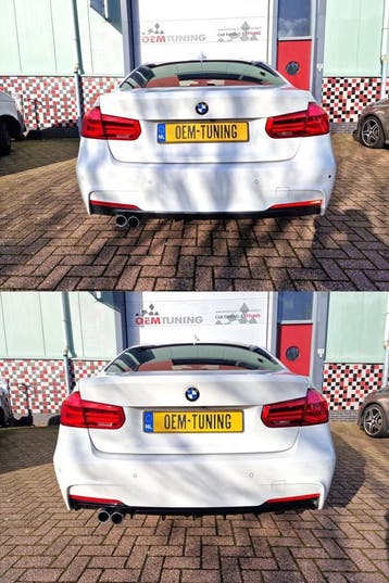 M-Performance Style Diffuser F30 F31 | 3 serie M-TECH 00--, Auto-onderdelen, Nieuw, Ophalen of Verzenden, Achter, Bumper