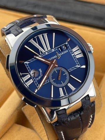 Ulysse Nardin - Executive Dual Time - 243-00 - Heren -, Nieuw
