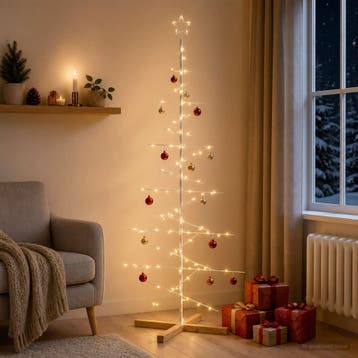 vidaXL Metalen kerstboom met standaard KUOPIO 180 cm Staal, Diversen, Verzenden, Nieuw