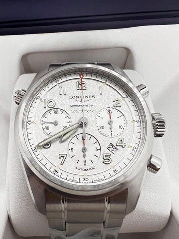 Longines - Spirit Chronograph - L3.820.4.73.6 New / Includes, Nieuw