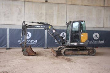 Veiling: Rupsgraafmachine Volvo ECR50D Diesel 31.2kW 2016, Ophalen, Graafmachine