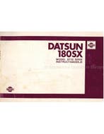 1976 DATSUN 160J | 140J INSTRUCTIEBOEKJE ENGELS