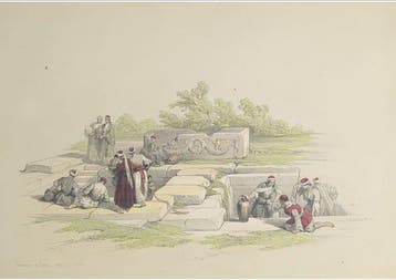 Israël - Kreta; David Roberts - Fountain at Canea, Biblical, Boeken, Nieuw