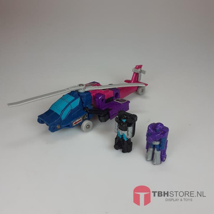 Transformers - G1 Spinister (Targetmasters) (Complete), Verzamelen, Poppetjes en Figuurtjes, Zo goed als nieuw, Verzenden