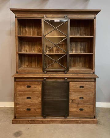 Dingklik buffetkast met barn doors -  160 cm, Ophalen of Verzenden, Nieuw