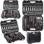 Toolbox - Gereedschap set 222 delig - Chroom-Vanadium en..., Verzenden, Nieuw