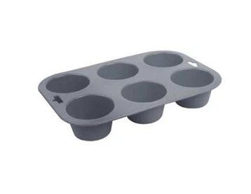 Siliconen Bakvorm | 6 Muffins, Verzenden