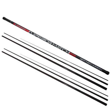 Ultimate Superior Match Pole Vaste Hengel Set 9.5m, Watersport en Boten, Verzenden, Nieuw