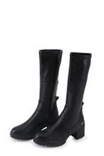 Mustang Laarzen in maat 40 Zwart, Kleding | Dames, Schoenen, Hoge laarzen, Verzenden, Zwart, Zo goed als nieuw