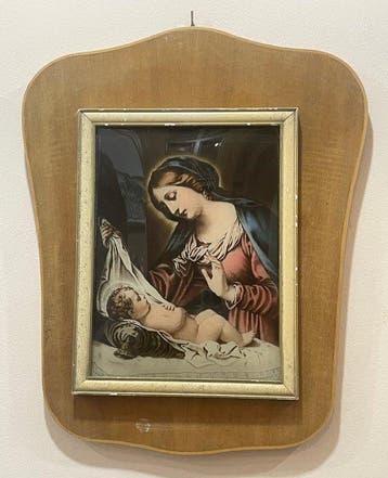 riproduzione artistica - sculptuur, “Madonna del velo” - 40