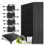 Zonnepanelen Pakket Platdak 4.3 kW 10x 430Wp, Ophalen of Verzenden, Nieuw