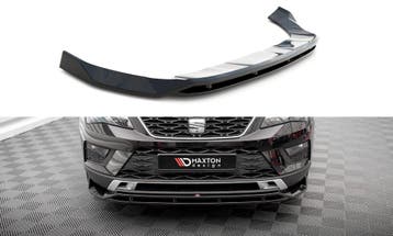 Voorspoiler Seat Ateca Mk1 Maxton Glans Zwart, Auto-onderdelen, Ophalen of Verzenden, Nieuw