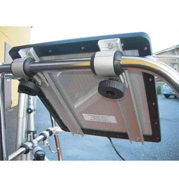 100 Watt Zonnepaneel - Complete Set voor Hekstoel / Railing, Ophalen of Verzenden, Nieuw
