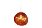 Hanglamp LIQUID DIAMOND 35 cm glas koper - 46018, Ophalen of Verzenden, Nieuw