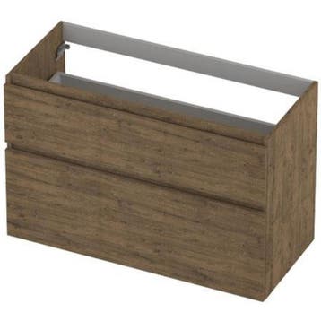 INK - Onderkast 2 Laden Greeploos Hout Decor met Houten, Ophalen of Verzenden, Nieuw