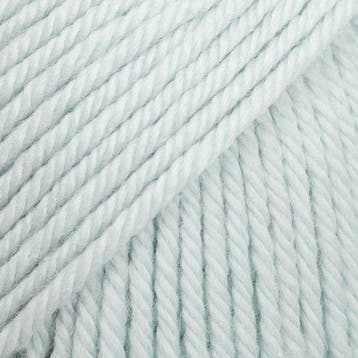 DROPS Daisy Uni Colour - 09 ijsblauw - Merino Garen, Ophalen of Verzenden, Nieuw