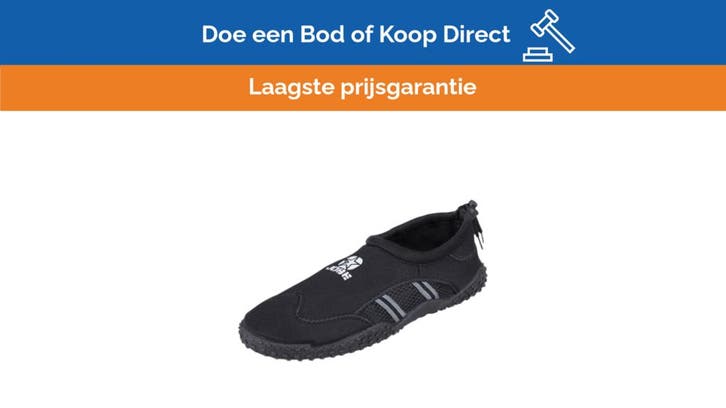 Bieden: Jobe Aqua Shoes adult black size 12 - 300812007-12, Watersport en Boten, Watersportkleding, Nieuw, Ophalen of Verzenden