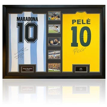 Football G.O.A.T.S - Signed by Pele (+) and Diego Maradona, Nieuw