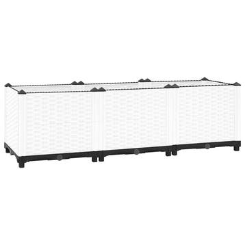 Grote bloempot 120cm wit - Retoertje deal - 55% kort, Kunststof, 100 cm of meer, Balkon, Ophalen of Verzenden
