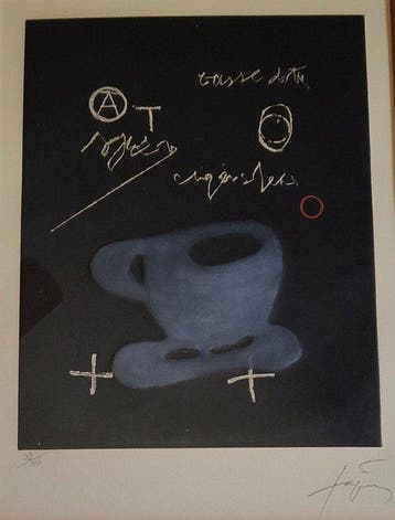 Antoni Tapies (1923-2012) - Tasse