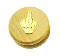 Houten Kruidengrinder Ø55mm Middelvinger, Verzamelen, Rookartikelen, Aanstekers en Luciferdoosjes, Nieuw, Ophalen of Verzenden
