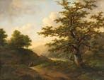 Barend Cornelis Koekkoek (1803–1862), Naar - Paysage