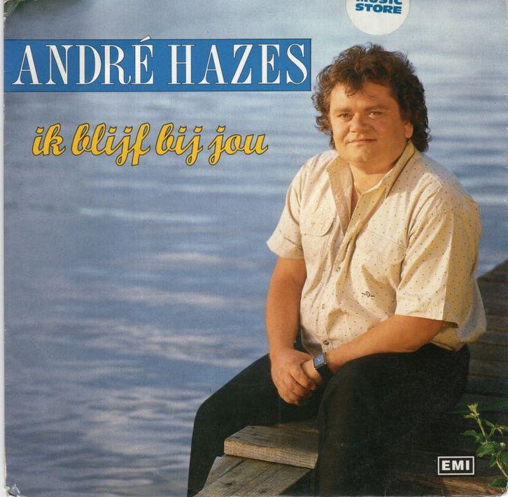 Andre Hazes - Ik blijf bij jou + Een nieuw begin (Vinyls..., Cd's en Dvd's, Vinyl | Nederlandstalig