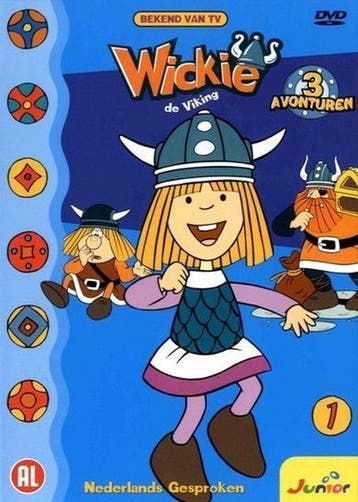 Wickie de vicking 1 (dvd tweedehands film), Ophalen of Verzenden, Zo goed als nieuw