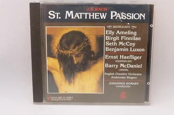 J.S.Bach - St. Matthew Passion / Elly Ameling, Cd's en Dvd's, Cd's | Klassiek, Ophalen of Verzenden, Zo goed als nieuw