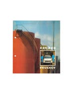 1975 PEUGEOT 404 BROCHURE NEDERLANDS, Boeken, Nieuw, Peugeot, Author