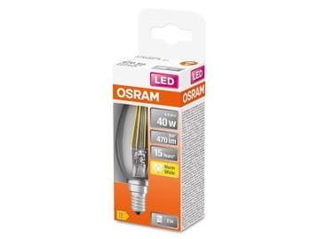 Ca. 39x LED Lamp E14 Kaars 4W 40W Osram, warmwit, Nieuw
