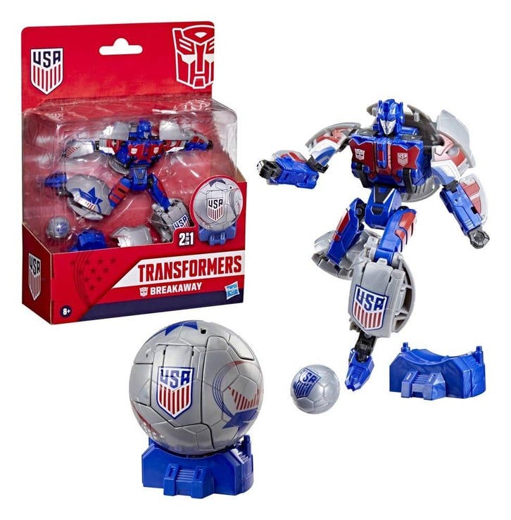 Transformers x US Soccer Federation Action Figure Breakaw..., Verzamelen, Film en Tv, Nieuw, Ophalen of Verzenden