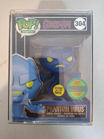 Funko - Funko Pop - Scooby-Doo! - Phantom Virus #304 - Glows