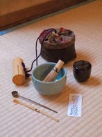 Kom - Japanese Tea Ceremony Travel Matcha Set (Chabako /, Antiek en Kunst