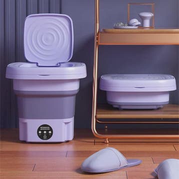 8L Opvouwbare Mini Wasmachine met Centrifugefunctie - Draagb, Verzenden, Nieuw