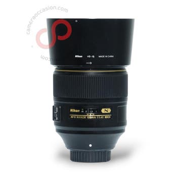 Nikon 105mm 1.4 E ED AF-S nr. 3409, Ophalen of Verzenden, Zo goed als nieuw, Toebehoren