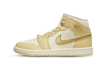 Jordan 1 Mid SE Pale Vanilla Metallic Gold (Womens), Kleding | Heren, Schoenen, Nieuw