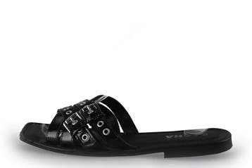 Sacha Slippers in maat 40 Zwart, Slippers, Verzenden, Zwart, Zo goed als nieuw