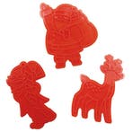 PME Uitsteker & Stempel Werkplaats Kerstman Set/3**, Verzenden, Nieuw