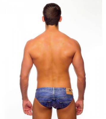 Special Made Turbo Waterpolo broek Jeans, Nieuw