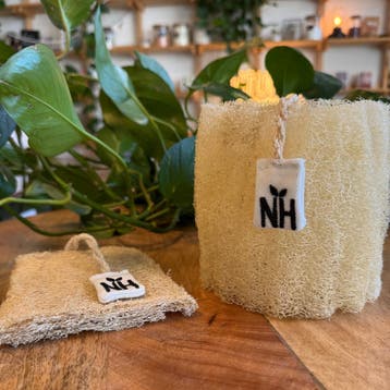Loofah Spons (100% Natuurlijk), Verzenden, Nieuw, Bodylotion, Crème of Olie