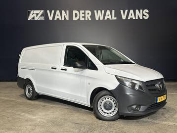 Zakelijke Lease |  Mercedes-Benz Vito 116 CDI 164pk L2H1 Eur, Stof, Gebruikt, Wit, Mercedes-Benz