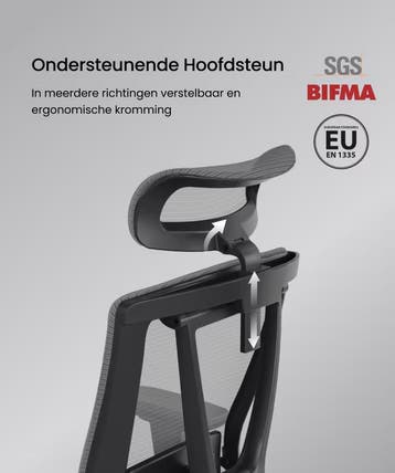 Ergonomische Bureaustoel -  Office Chair - Gamestoel - Volwa, Verzenden, Zo goed als nieuw