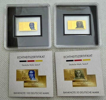 Tsjaad. 50+ 100 Deutsche Mark , oro (.999) (Zonder