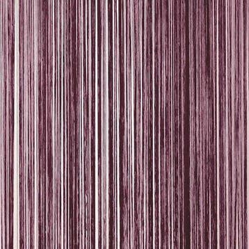 Deurgordijn draad gordijn draadjesgordijn 90x200 AUBERGINE, Nieuw