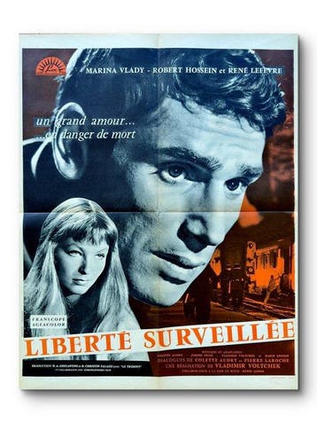 Robert Hossein - Liberté surveillée - Original French Movie, Nieuw
