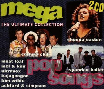 cd - Various Artists - Mega Pop Songs, Verzenden, Zo goed als nieuw