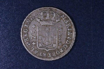 Portugal, Azoren. D. Maria I (1786-1799). 75 Reis 1794