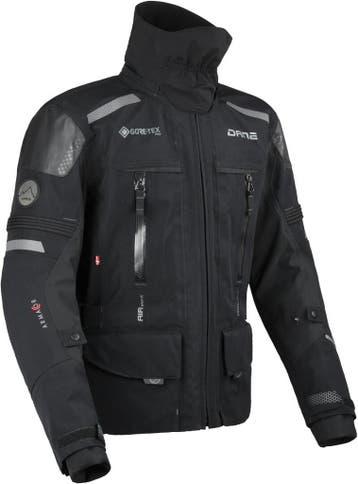 DANE Bornholm Pro Zwarte Waterdichte Textiele Motorjas, Nieuw met kaartje, Jas | textiel, DANE, Heren